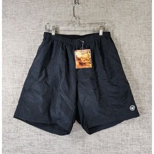 Canari Gel Baggie Cycling Shorts Mens L Black MTB Trail Shorts Mesh Lined NWT